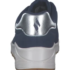 Skechers 155196, Schnürschuhe, Damen, navy/silver