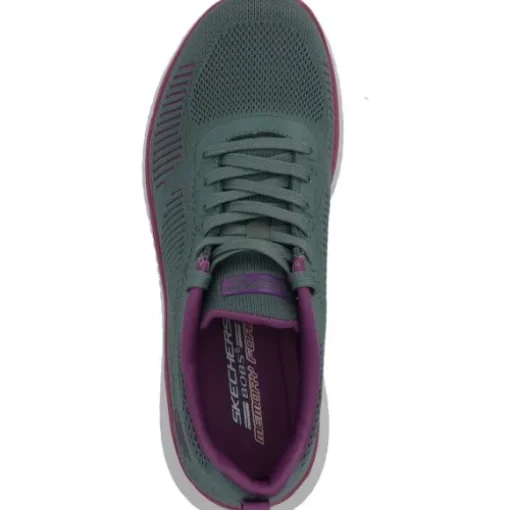 Skechers 117228, Schnürschuhe, Damen, olive multi