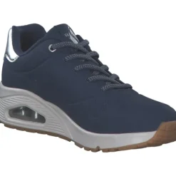Skechers 155196, Schnürschuhe, Damen, navy/silver