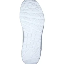 Skechers 155196, Schnürschuhe, Damen, WHITE/SILVER