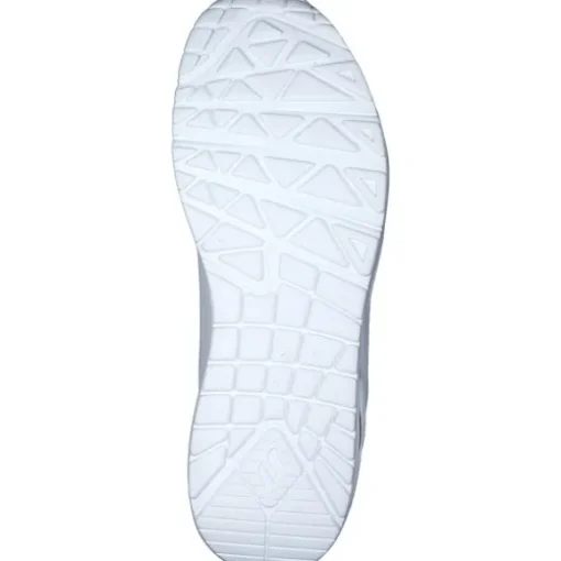 Skechers 155196, Schnürschuhe, Damen, WHITE/SILVER