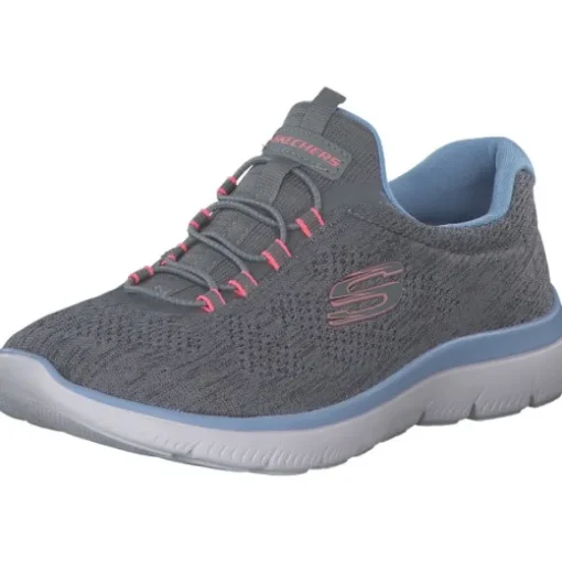 Skechers 150113, Slip-On-Sneaker, Damen, Grau (Grey)