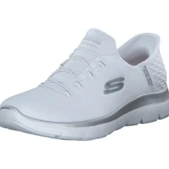 Skechers 150123, Slip-On-Sneaker, Damen, WHITE