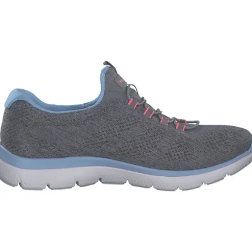 Skechers 150113, Slip-On-Sneaker, Damen, Grau (Grey)