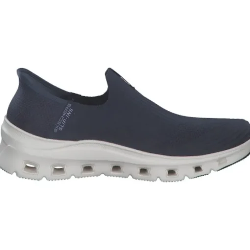 Skechers 150422, Slip-On-Sneaker, Damen, NAVY KNIT / BLUE TRIM