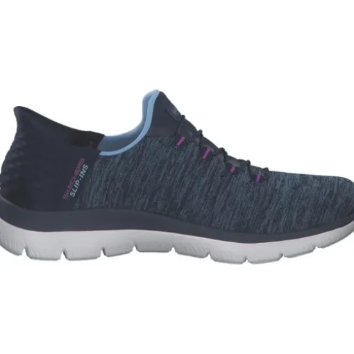 Skechers 149937, Slip-On-Sneaker, Damen, navy/pink