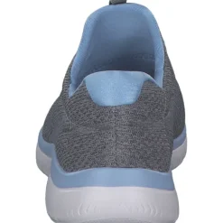 Skechers 150113, Slip-On-Sneaker, Damen, Grau (Grey)