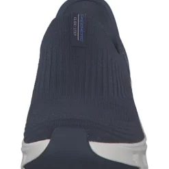 Skechers 150422, Slip-On-Sneaker, Damen, NAVY KNIT / BLUE TRIM