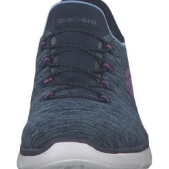 Skechers 149937, Slip-On-Sneaker, Damen, navy/pink