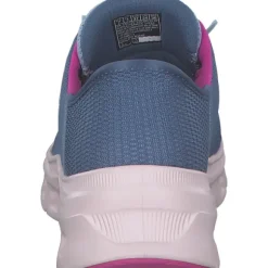 Skechers 150420, Slip-On-Sneaker, Damen, slate mesh / pink trim
