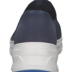 Skechers 150422, Slip-On-Sneaker, Damen, NAVY KNIT / BLUE TRIM