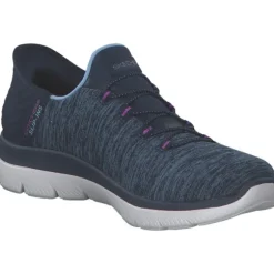 Skechers 149937, Slip-On-Sneaker, Damen, navy/pink