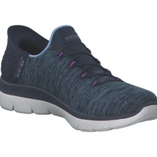 Skechers 149937, Slip-On-Sneaker, Damen, navy/pink