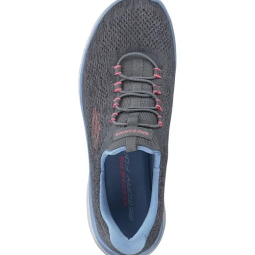 Skechers 150113, Slip-On-Sneaker, Damen, Grau (Grey)