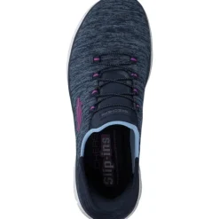 Skechers 149937, Slip-On-Sneaker, Damen, navy/pink