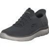 Skechers 232457, Slip-On-Sneaker, Herren, Grau