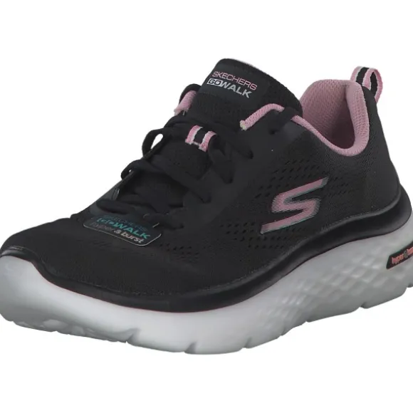 Skechers 124578, Sneakers Low, Damen, black/pink