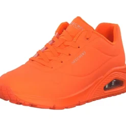 Skechers 73667, Sneakers Low, Damen, neon orange