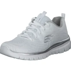 Skechers 12615, Sneakers Low, Damen, Weiß