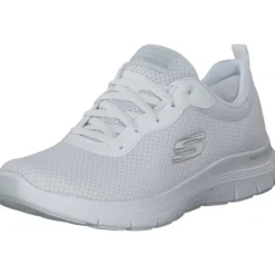 Skechers 149303, Sneakers Low, Damen, WHT Weiß