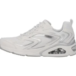Skechers 177425, Sneakers Low, Damen, white silver