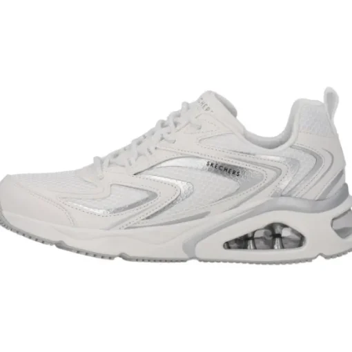 Skechers 177425, Sneakers Low, Damen, white silver