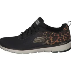 Skechers 13476, Sneakers Low, Damen, Schwarz (Black/Gold)