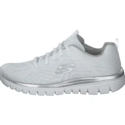 Skechers 12615, Sneakers Low, Damen, Weiß