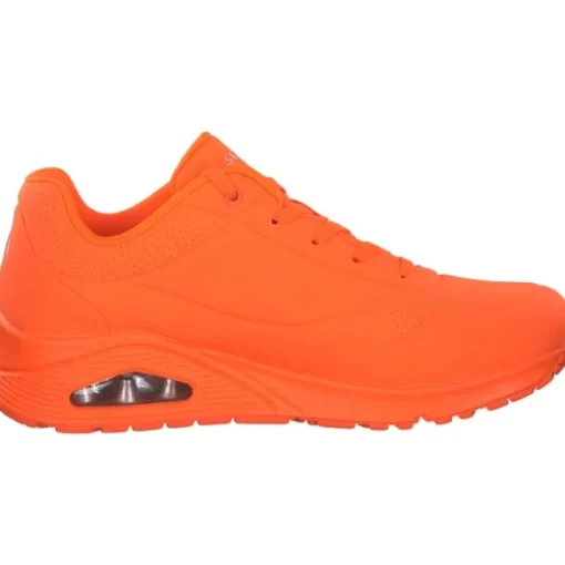 Skechers 73667, Sneakers Low, Damen, neon orange