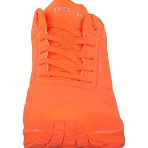 Skechers 73667, Sneakers Low, Damen, neon orange