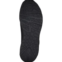 Skechers 155523, Sneakers Low, Damen, Schwarz Weiß Gold