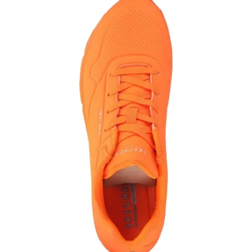 Skechers 73667, Sneakers Low, Damen, neon orange