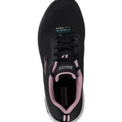 Skechers 124578, Sneakers Low, Damen, black/pink