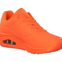 Skechers 73667, Sneakers Low, Damen, neon orange