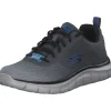 Skechers 232399, Sneakers Low, Herren, Grau/Blau
