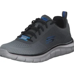 Skechers 232399, Sneakers Low, Herren, Grau/Blau