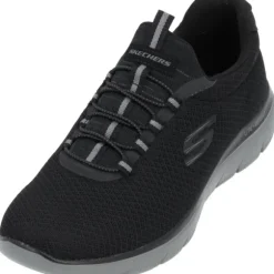 Skechers 52811, Sneakers Low, Herren, Schwarz (Black Charcoal)