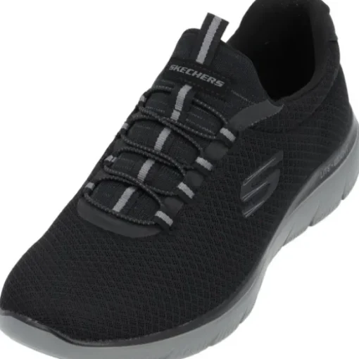 Skechers 52811, Sneakers Low, Herren, Schwarz (Black Charcoal)