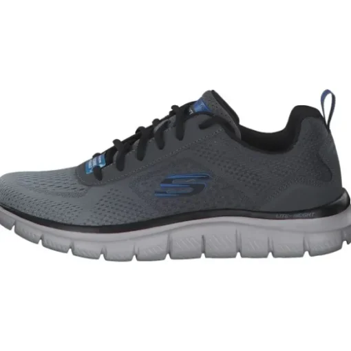 Skechers 232399, Sneakers Low, Herren, Grau/Blau