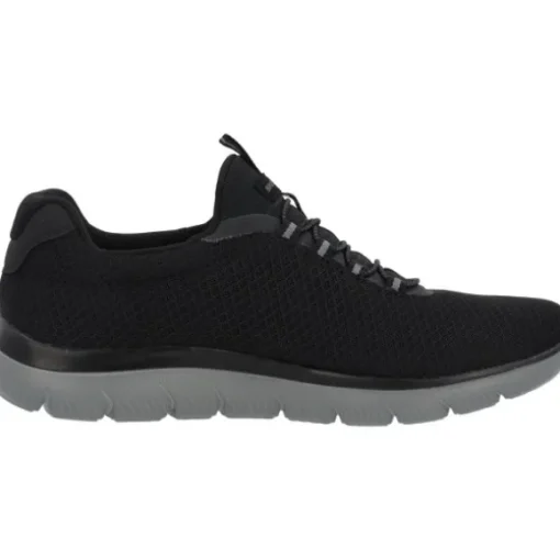 Skechers 52811, Sneakers Low, Herren, Schwarz (Black Charcoal)