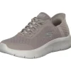 Skechers 124836 TPE Slip Ins Go walk flex, Slip-On-Sneaker, Damen, Beige (Taupe)