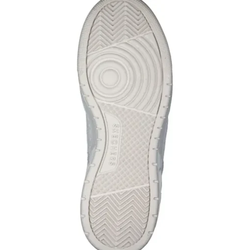 Skechers 177710 WHT Uno Courted Style, Schnürschuhe, Damen, Weiß
