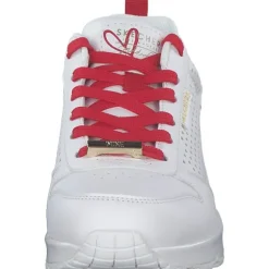 Skechers 177991 WRD Uno Lone Hearted, Schnürschuhe, Damen, White