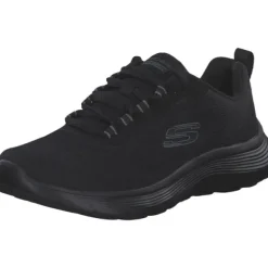 Skechers 150201-BBK FLEX APPEAL 5.0, Schnürschuhe, Damen, NAVY KNIT / PINK TRIM