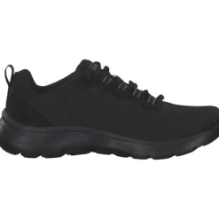 Skechers 150201-BBK FLEX APPEAL 5.0, Schnürschuhe, Damen, NAVY KNIT / PINK TRIM