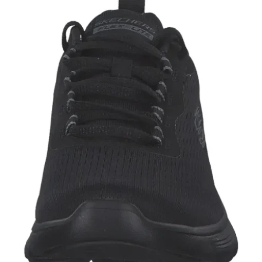 Skechers 150201-BBK FLEX APPEAL 5.0, Schnürschuhe, Damen, NAVY KNIT / PINK TRIM