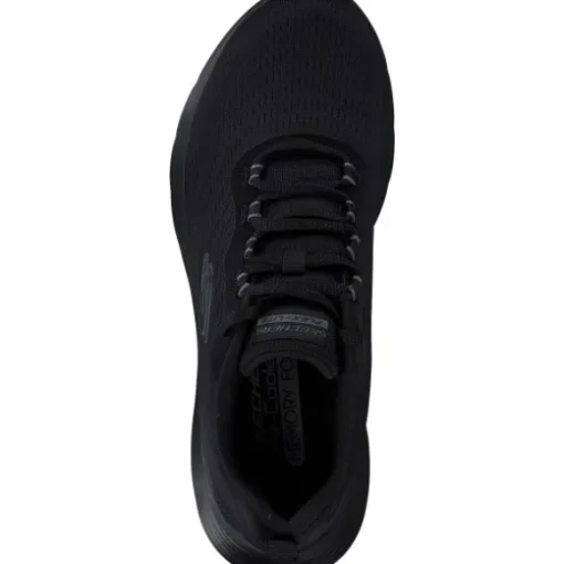Skechers 150201-BBK FLEX APPEAL 5.0, Schnürschuhe, Damen, NAVY KNIT / PINK TRIM
