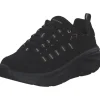 Skechers 150106-BKRG D'LUX WALKER2.0 GOLDEN STEP, Schnürschuhe, Damen, BLACK/ROSEGOLD TRIM