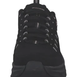 Skechers 150106-BKRG D'LUX WALKER2.0 GOLDEN STEP, Schnürschuhe, Damen, BLACK/ROSEGOLD TRIM