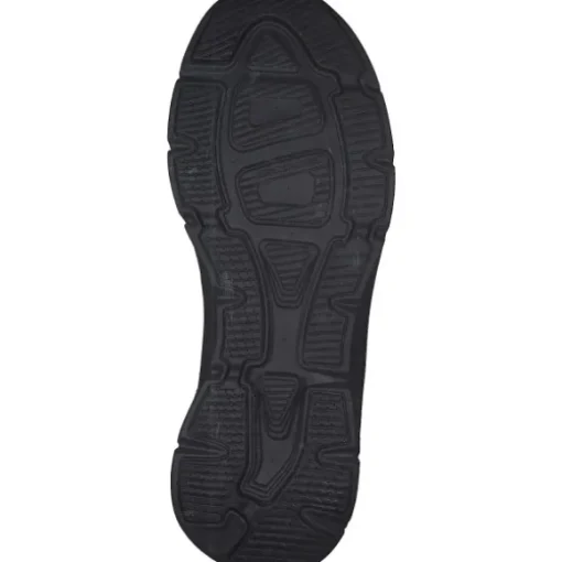 Skechers 150106-BKRG D'LUX WALKER2.0 GOLDEN STEP, Schnürschuhe, Damen, BLACK/ROSEGOLD TRIM